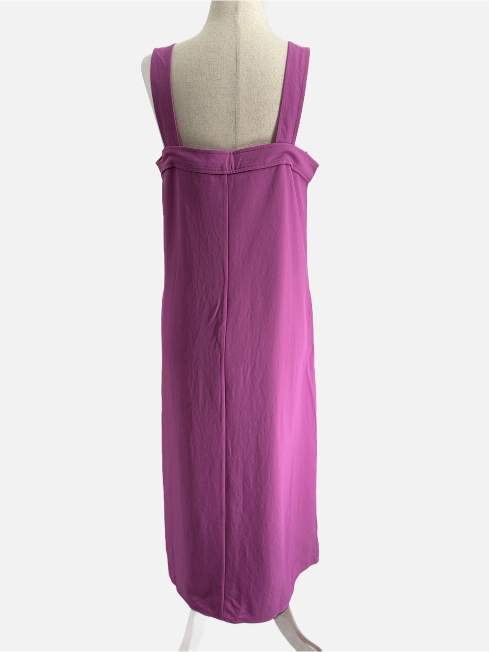 Everlane Japanese GoWeave Picnic Dress Midi Dress Wisteria Pink NWT Size 6 - Picture 4 of 7